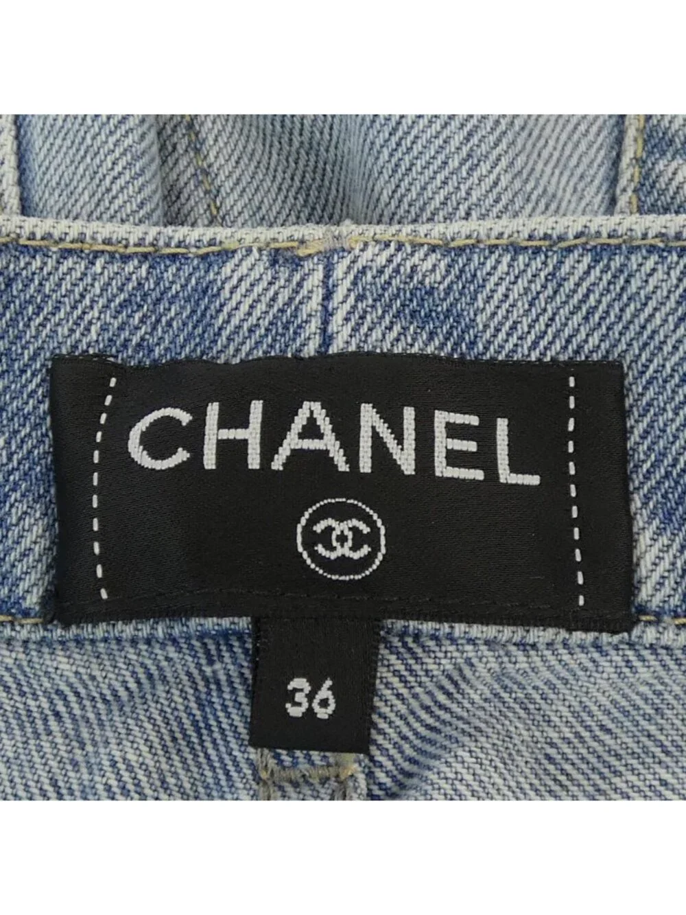 Chanel 25 Shorts Blue